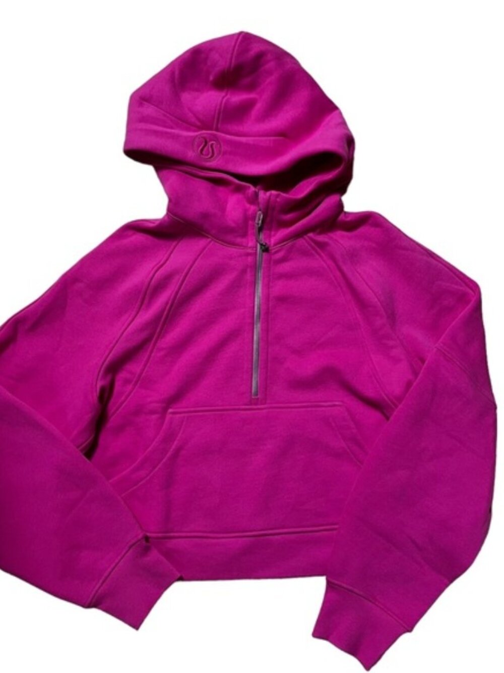 Lululemon Scuba Oversized Half Zip Hoodie Sonic Pink New with tags size m/l
